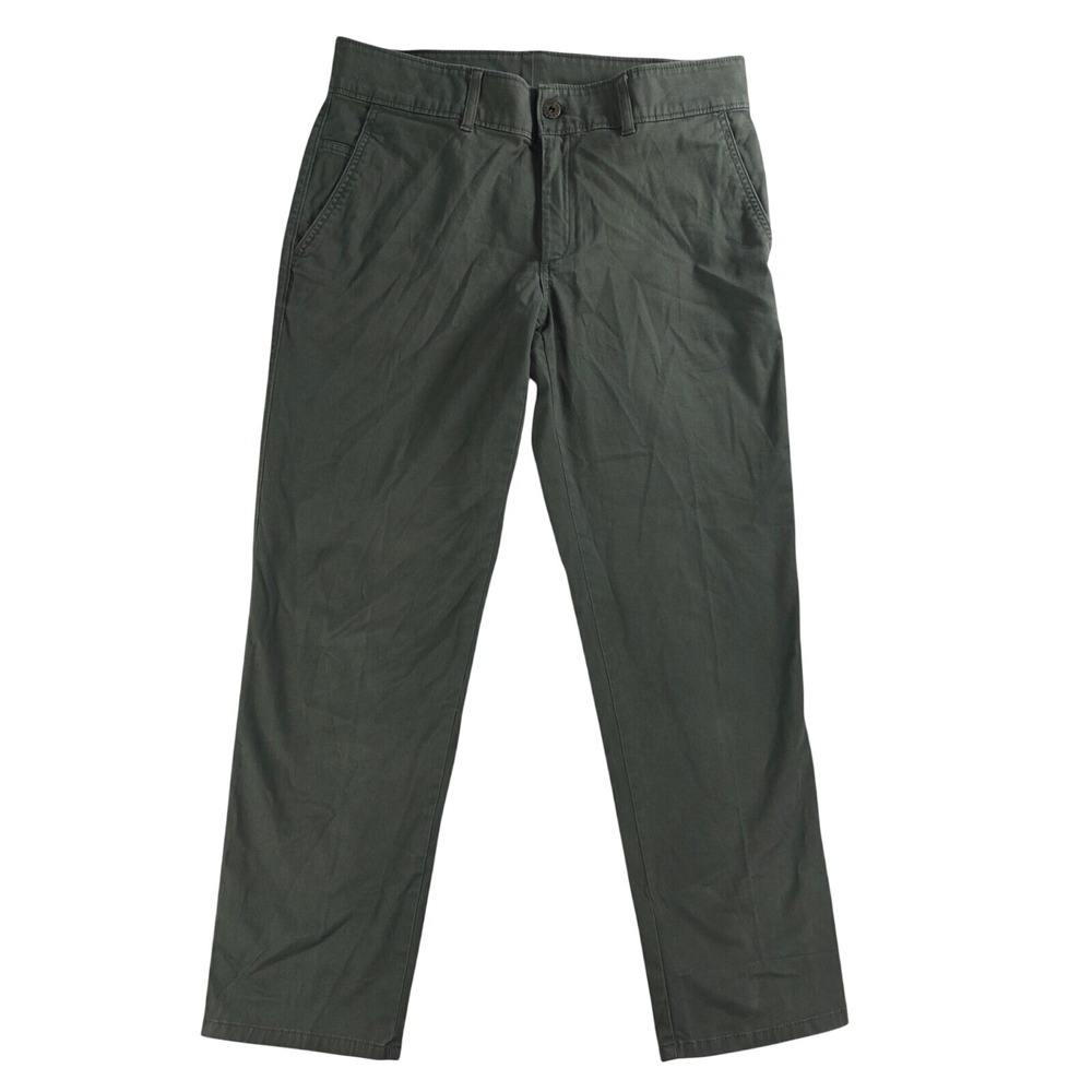 The North Face Womens 6 Olive Green Chino Pants Straight Leg Outdoor Gorpcore